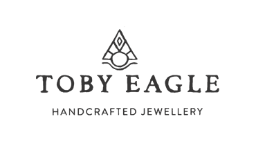 Toby Eagle business logo, handcrafted jewellery 