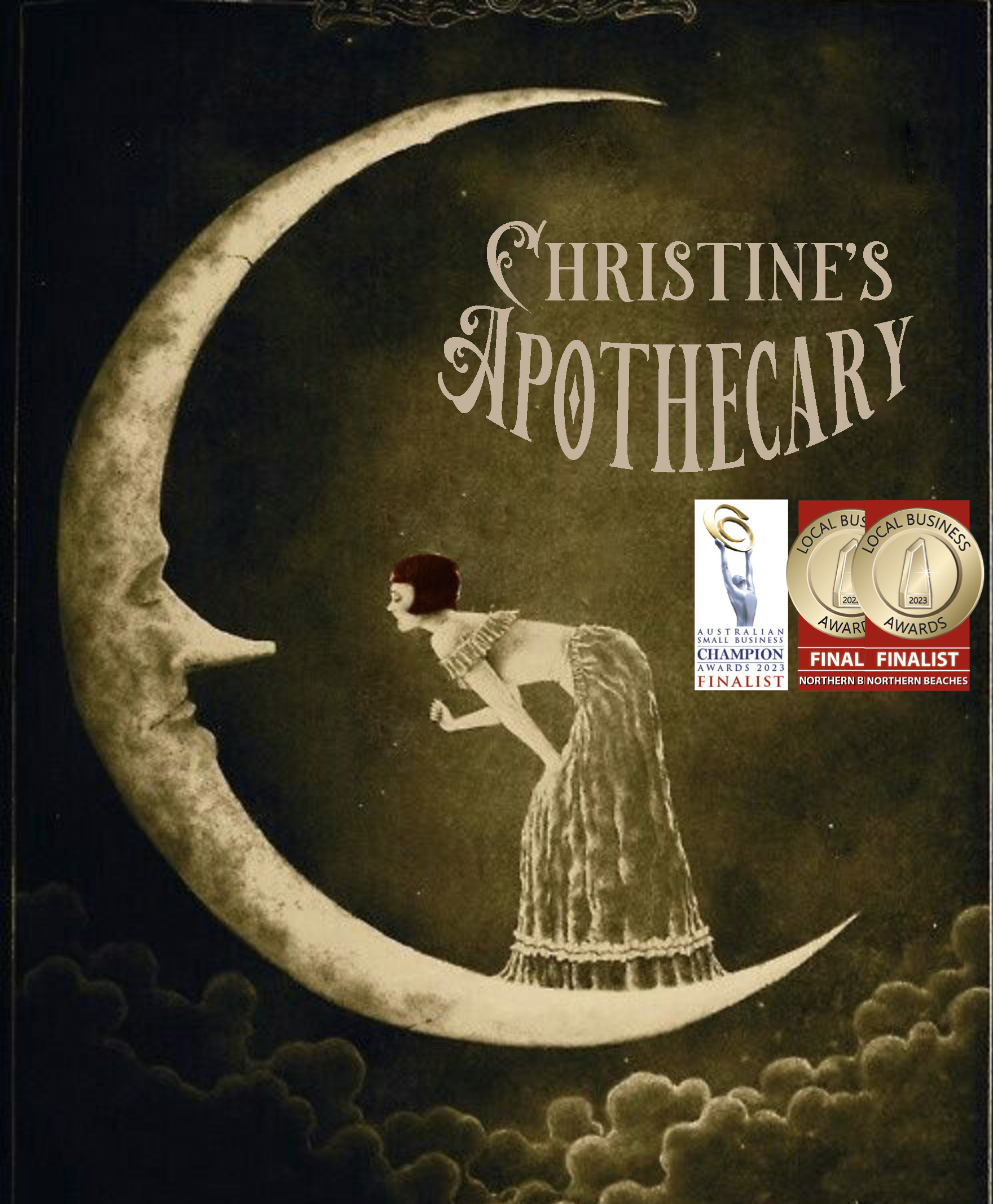 Christine's apothecary business logo 