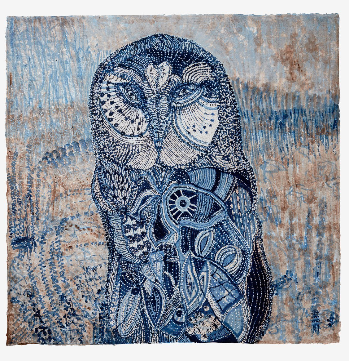 4 A1461 Joshua Yeldham, Owl of blue bells