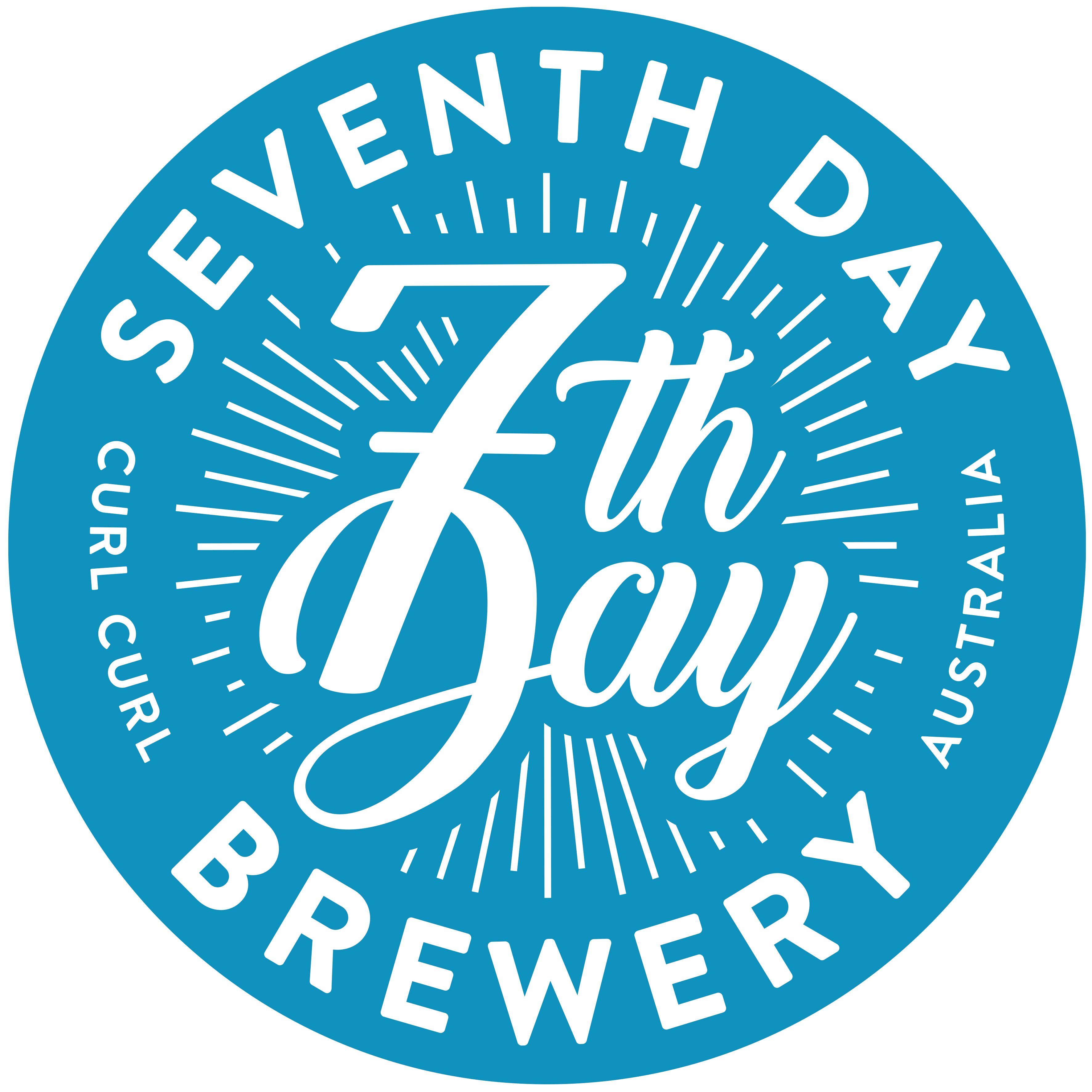 7th Day Brewery logo