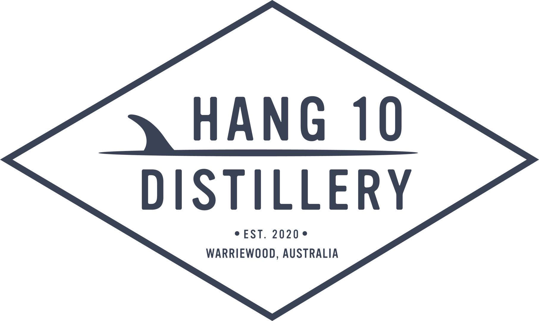 Hang 10 Distillery logo