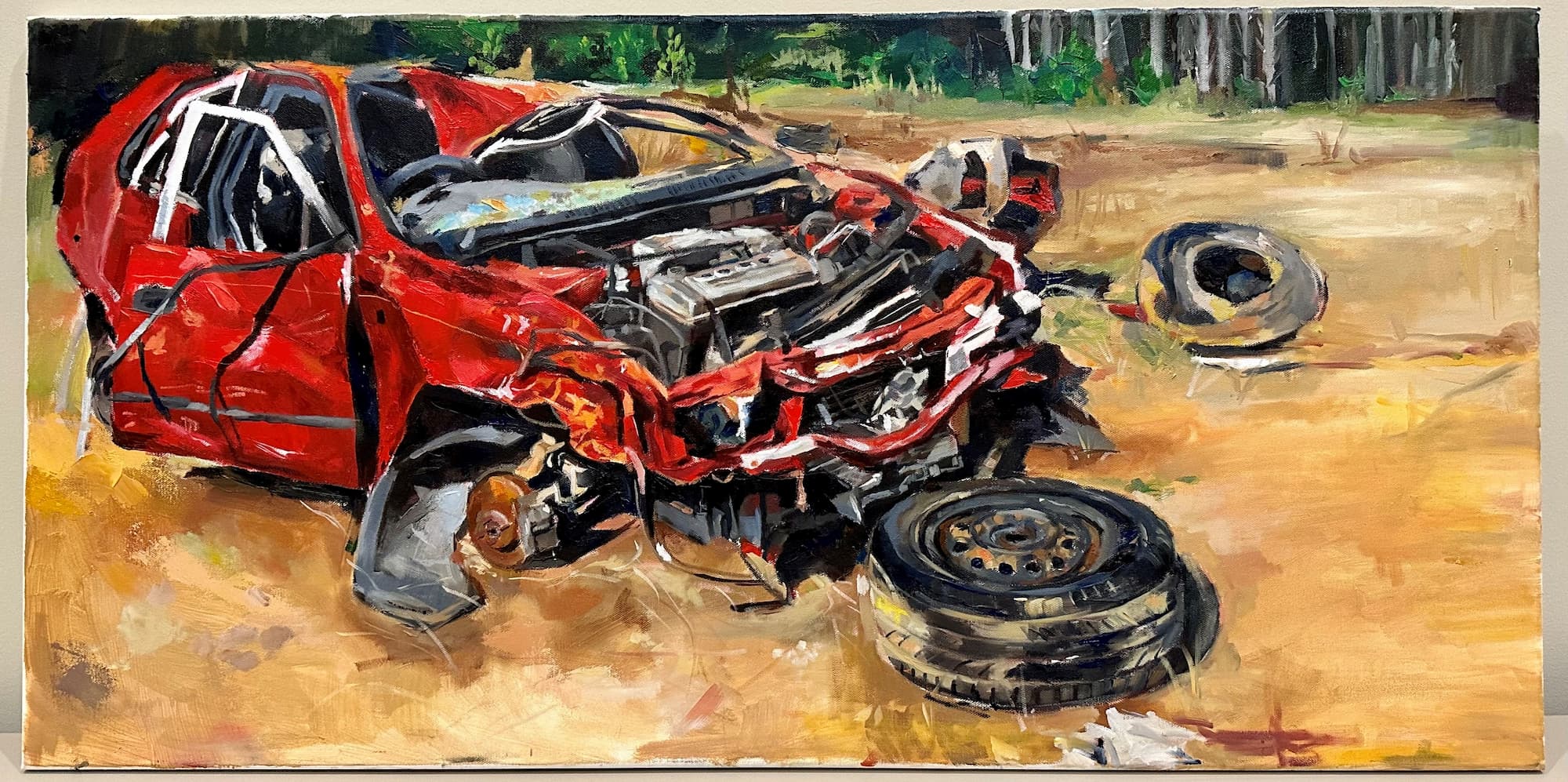 Artwork of a car