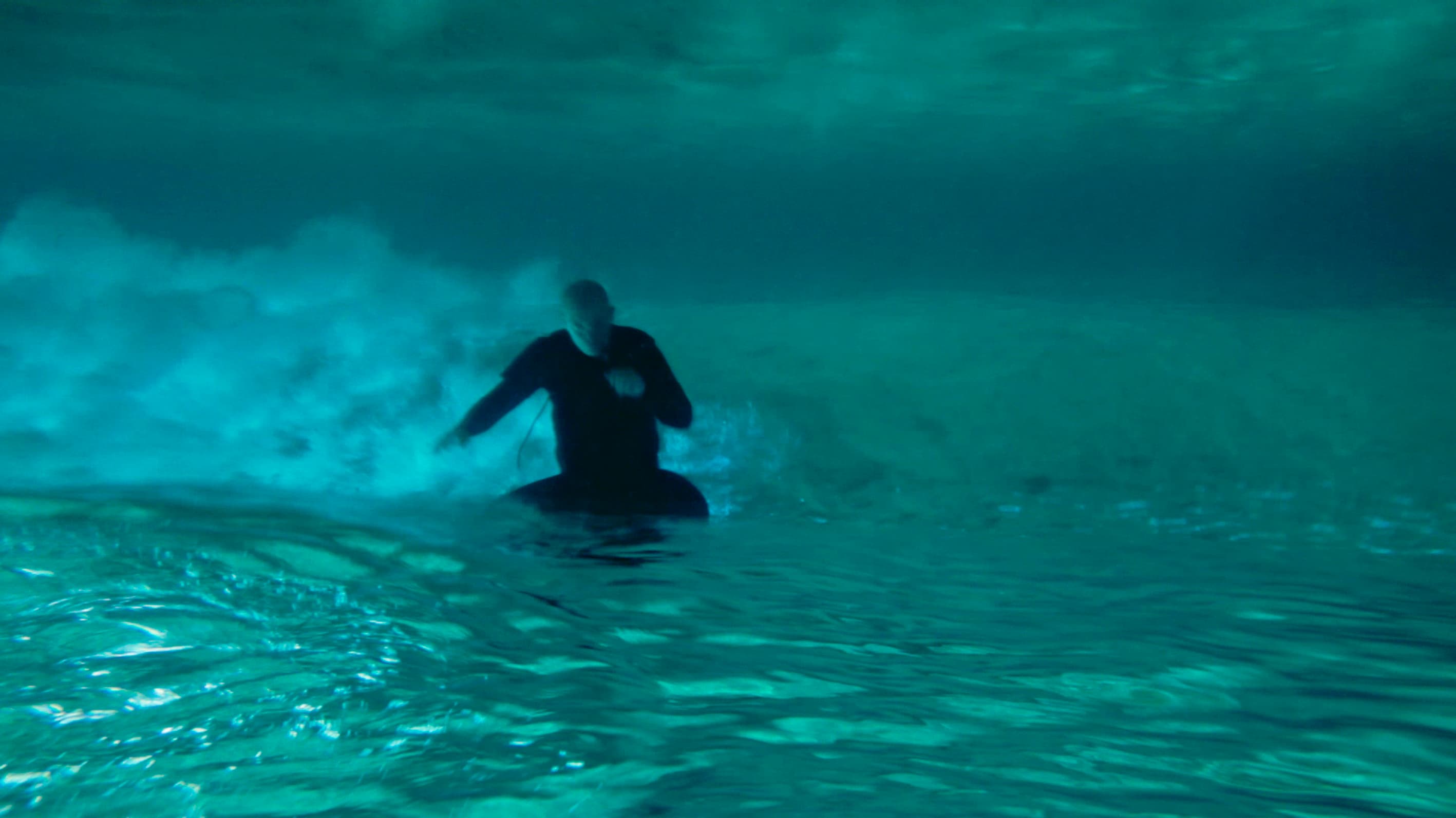 Pacific Undertow Sequence video of a surfer by Shaun Gladwell