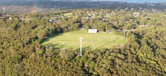 Ariel View of Seaforth Oval