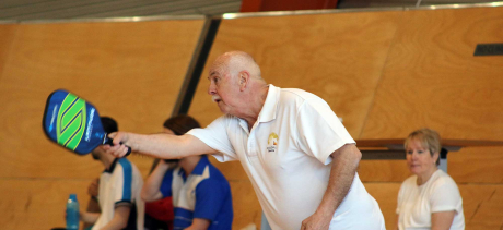 Pickleball player