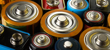 Photo of many batteries