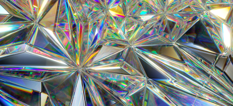 Reflective crystals