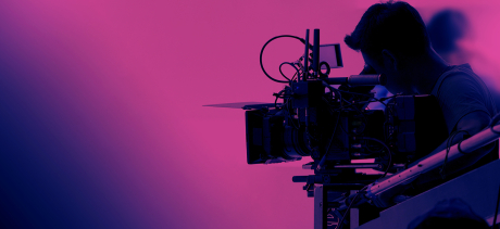FAQ's Purple background film camera film comp