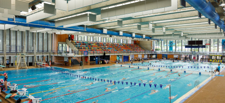 Swimming pool lanes at Warringah Aquatic Centre