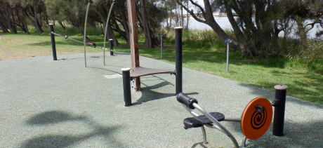 Lakeside Outdoor Exercise Area