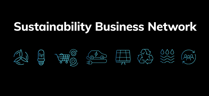 Sustainability Business Network and icons