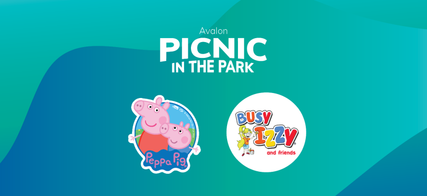 Picnic in the park event banner