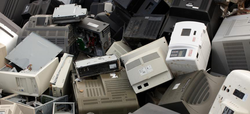Discarded computers 