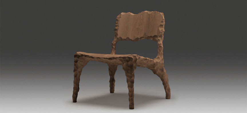 Trent Jensen & Tanya Singer, Manta Pilti - Dry Sand Low Chair