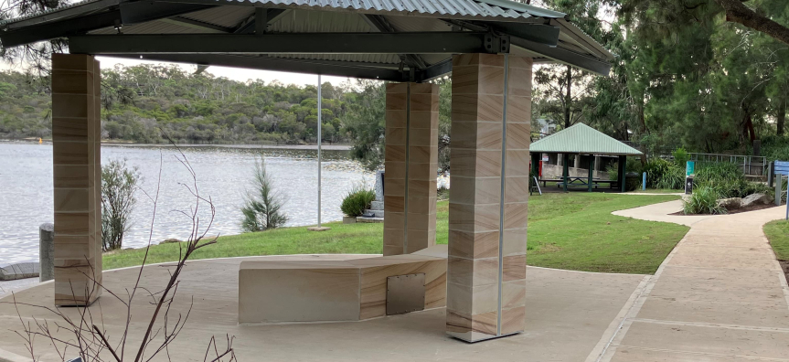 New Memorial Shelter at Manly Dam