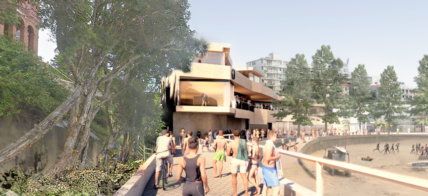 Manly Surf Club south render