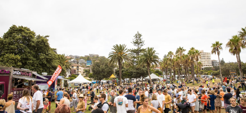 food trucks at freshwater beach