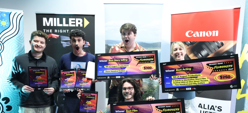 (th of August Production multi-category winners receiving their awards