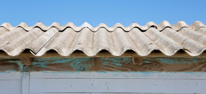 asbestos on a roof