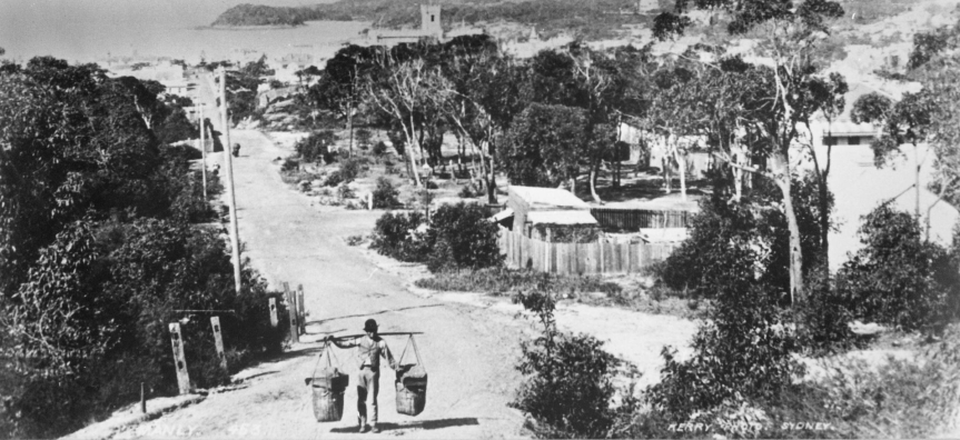 Old photo of Manly