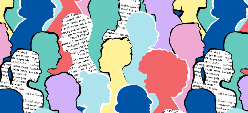 illustrations of peoples silhouettes 