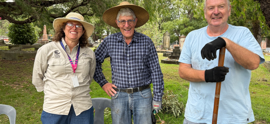 REwilding at Manly Cemetery 2025