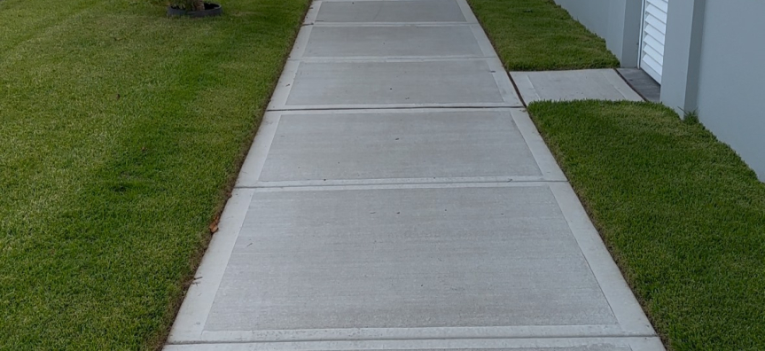 New footpath in Forestville