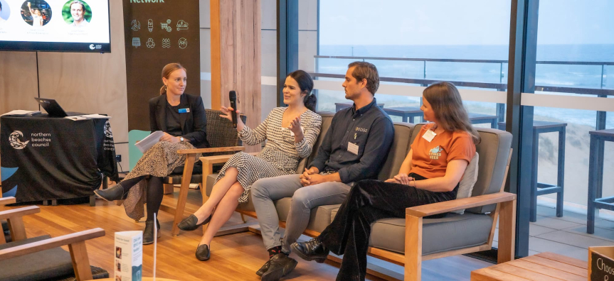 Panelists at SBN Networking event, Mona Vale