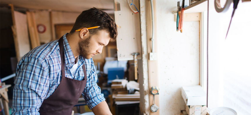 Toolsman at a workshop