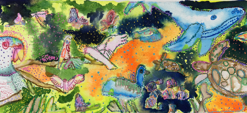 Meagan Pelham, Bird Land Washy Whale Party