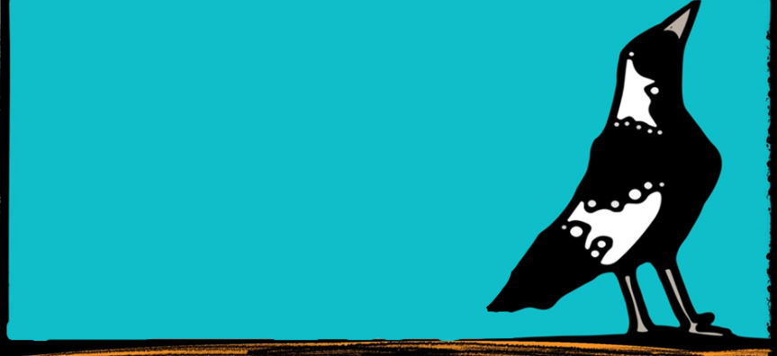 Singing Up Country Magpie
