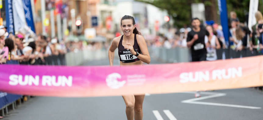 finish line