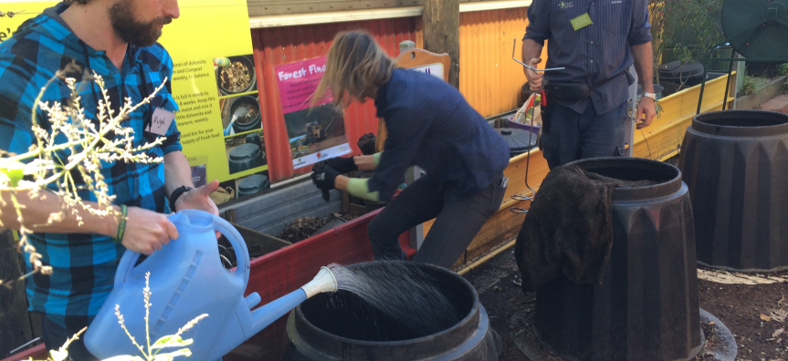 composting Kimbriki reduced