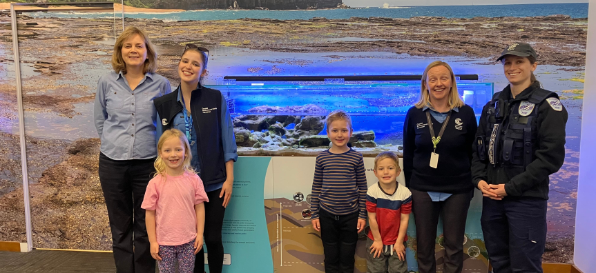 Coastal Environment Centre new tank