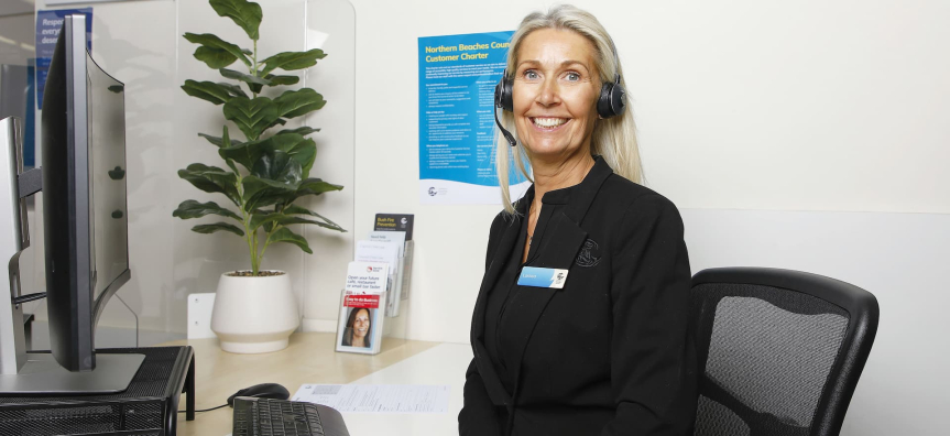 Photo of one of our lovely customer service agents