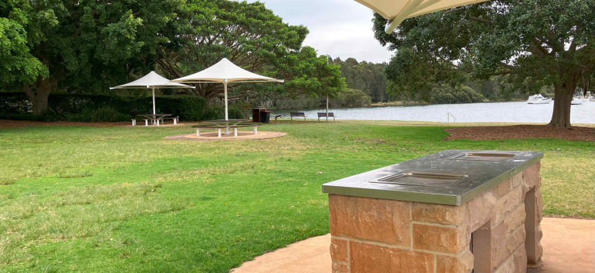Winnereremy Bay Park BBQ picnic area