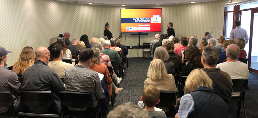 Event held at Manly Library Community Room