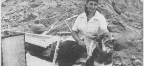 Mary_Gibson_with_her_dog_Ashley_at_Terrey_Hills_rubbish_Tip_1974_courtesy_of_Pacific_Times_cropped2.jpg