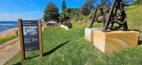 Restored Fishermans Beach winches