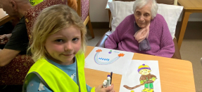 Vacation Care child and older person