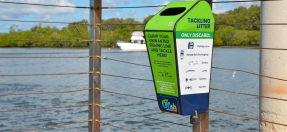 New Tangle bins located at favourite fishing spots across the Northern Beaches