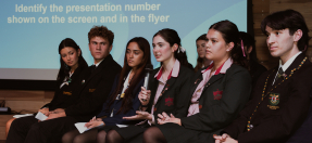 youth speaking on panel