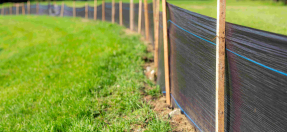 Get the sight right - sediment fencing