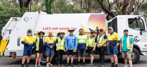 reuse and recycle event team