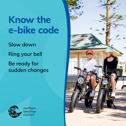 E-bike code campaign social title 1