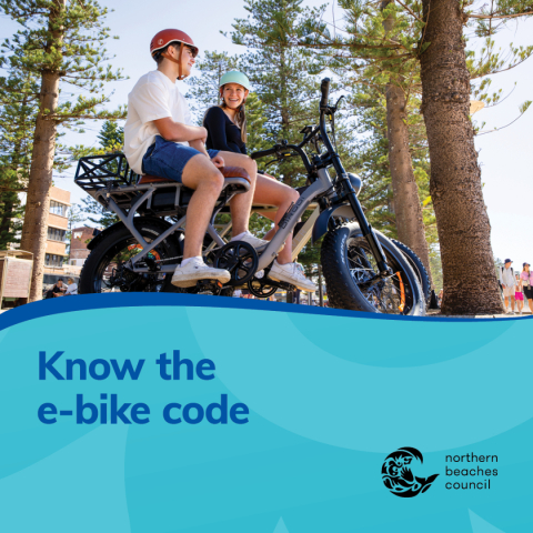 E-bike code campaign social title 2