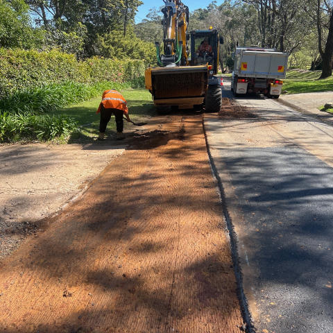 Road reconstruction